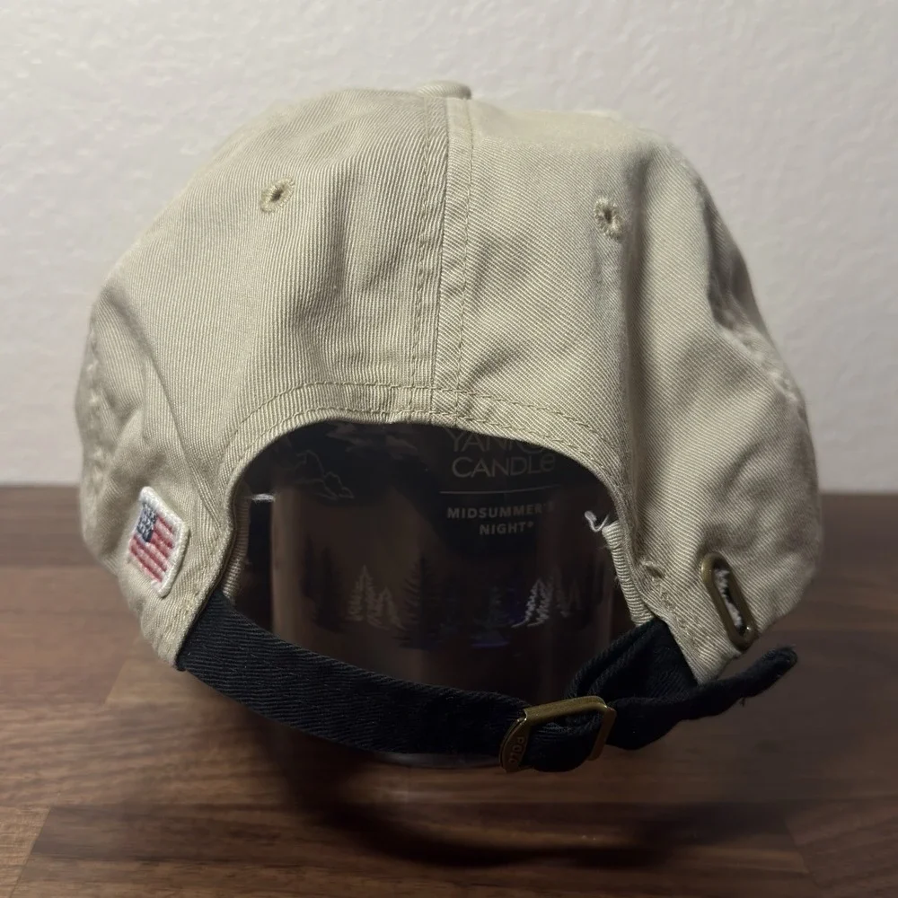 Rare VTG Polo Ralph Lauren Sport Survival Team Mountain Rescue Strapback Hat O/S